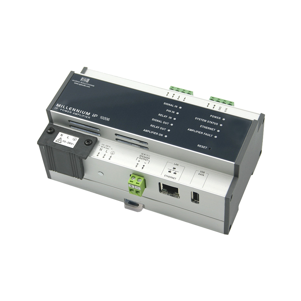 Etapa de potencia IP con Salida para Altavoces de Baja Imped…