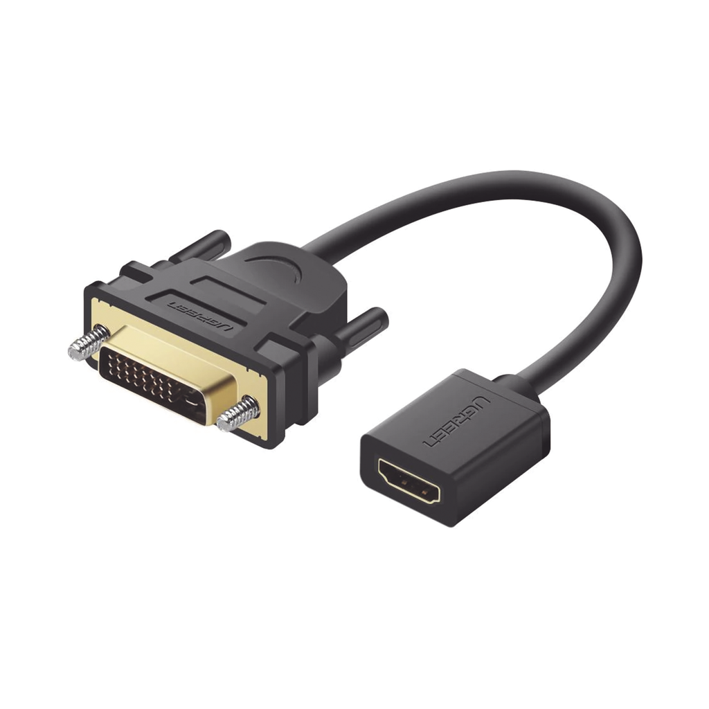 Convertidor DVI macho a HDMI Hembra | Bidireccional | DVI 24…