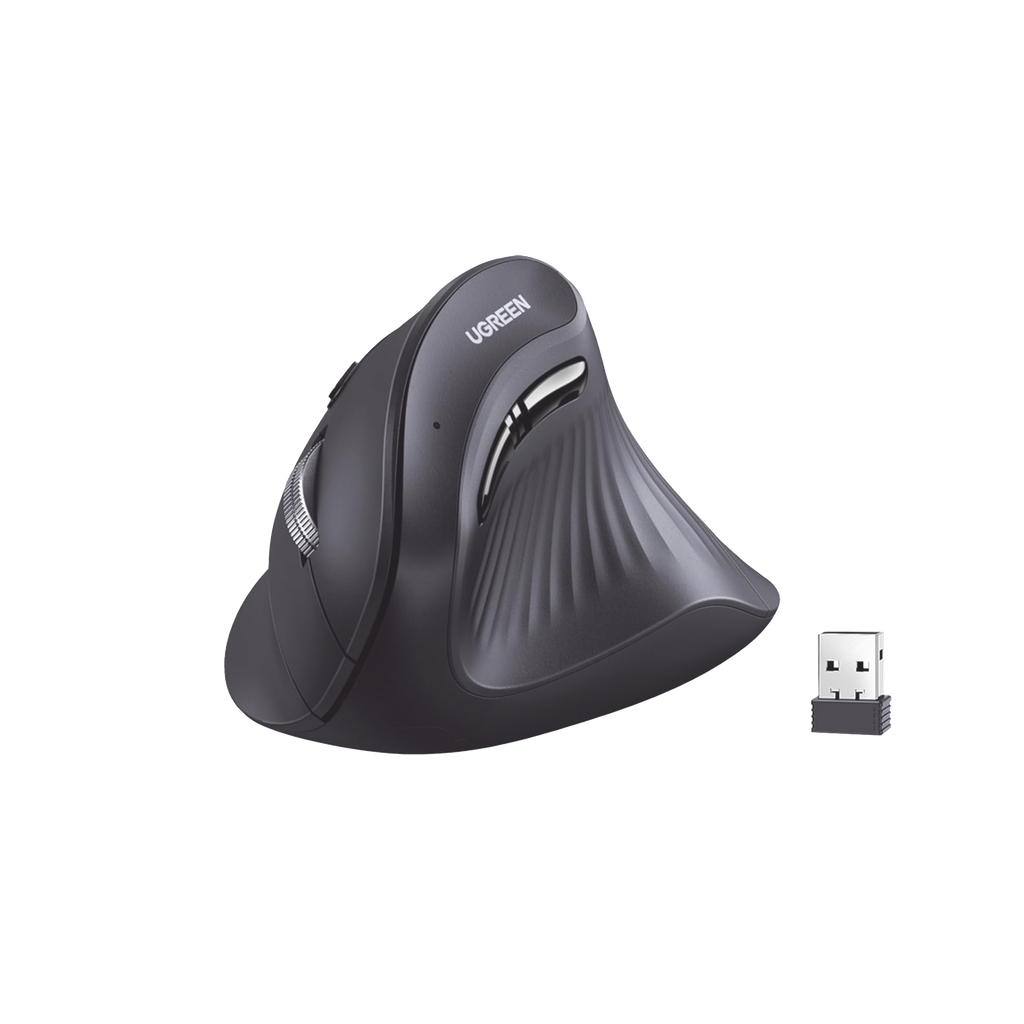 Mouse Inalámbrico en Angulo Vertical | 2.4G & Bluetooth | Co…