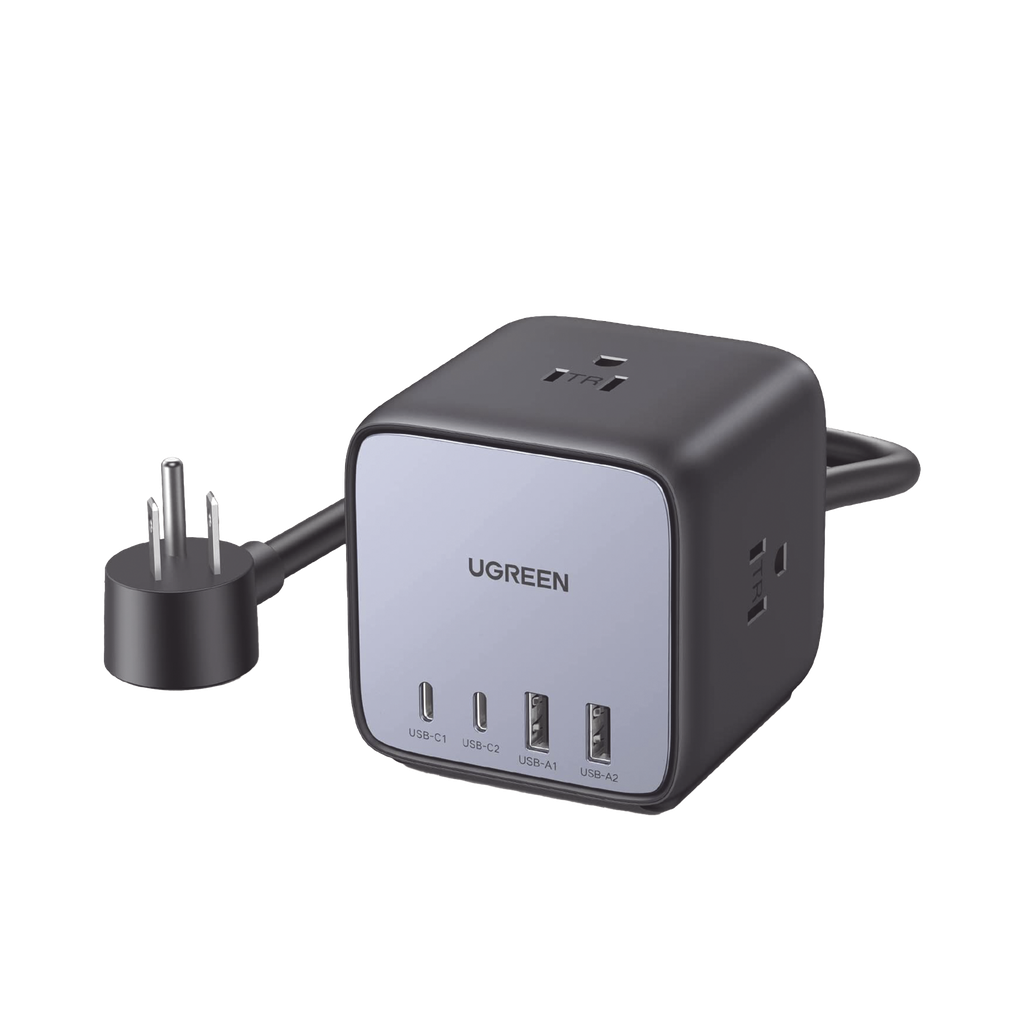 Multicontacto de Escritorio USB y Tomacorriente / 2 Puertos …
