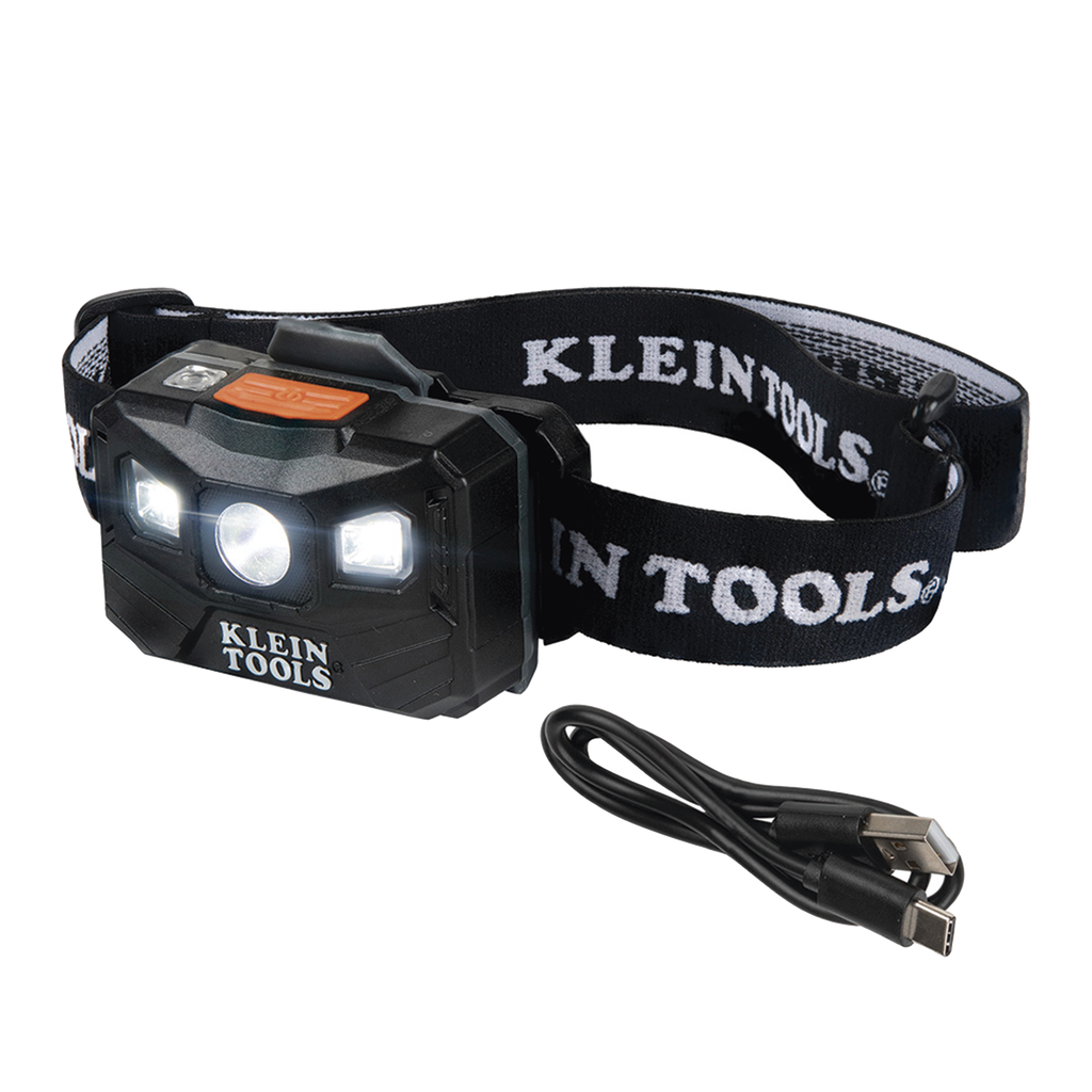 Lámpara Luz LED Frontal Recargable de 400 Lúmenes, Apagado A…