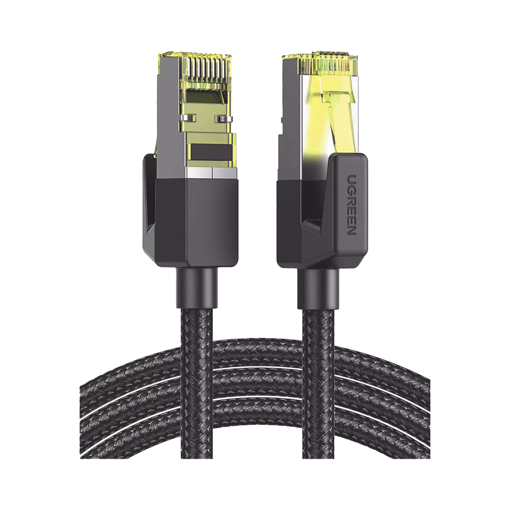 Cable Ethernet Cat7 CLASSâ? F/FTP Redondo con Malla de Nylon…