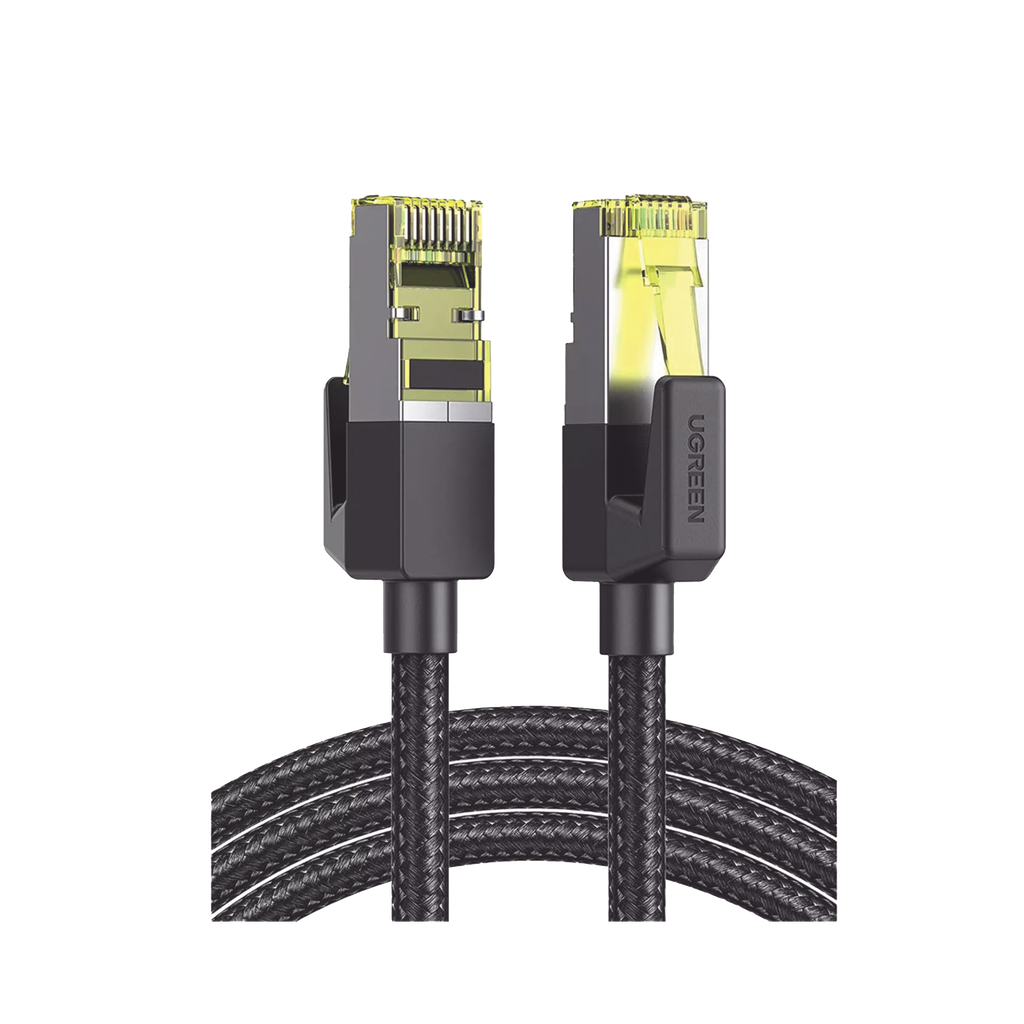 Cable Ethernet Cat7 CLASSâ? F/FTP Redondo con Malla de Nylon…