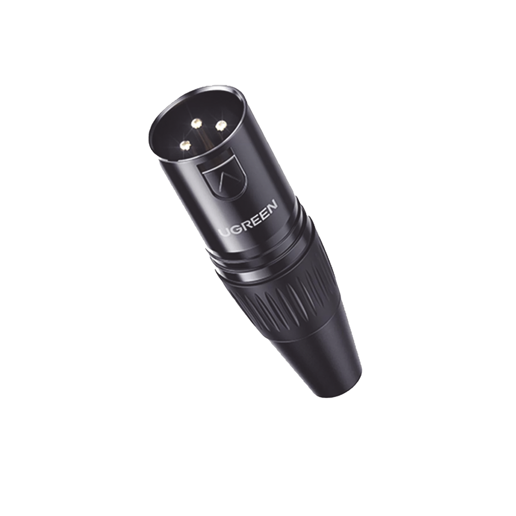 Conector de Audio XLR Tipo Canon Macho / PVC / ABS / Aleació…