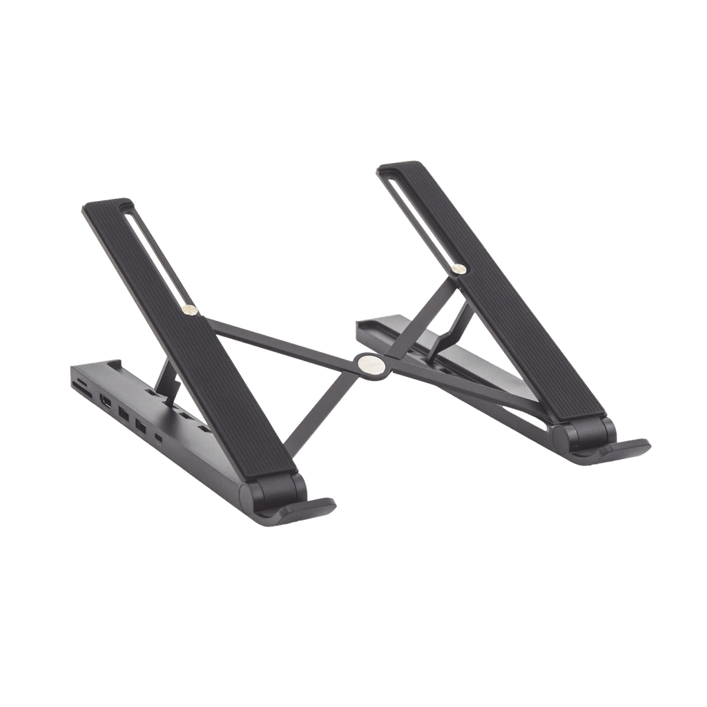 HUB (Docking Station) 5 en 1 con Soporte para Laptop | 2 USB…
