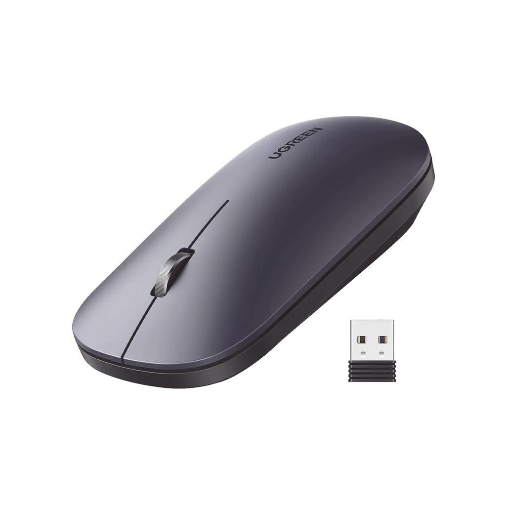 Mouse inalámbrico 2.4 GHz | Ultra Delgado y Silencioso | DPI…