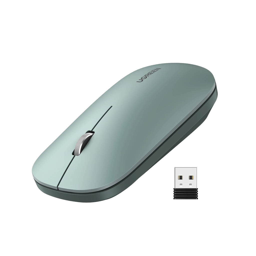 Mouse inalámbrico 2.4 GHz | Ultra Delgado y Silencioso | DPI…