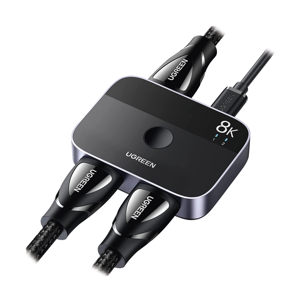 Conmutador HDMI 2.1 8K @60Hz | HDMI Splitter 2 Entradas a 1 …