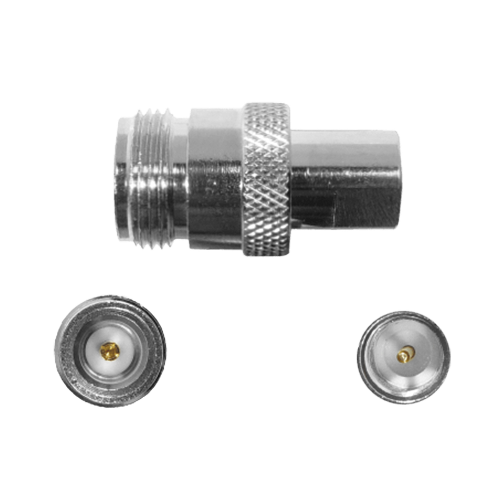 Adaptador en linea de conector N Hembra a FME Macho.…