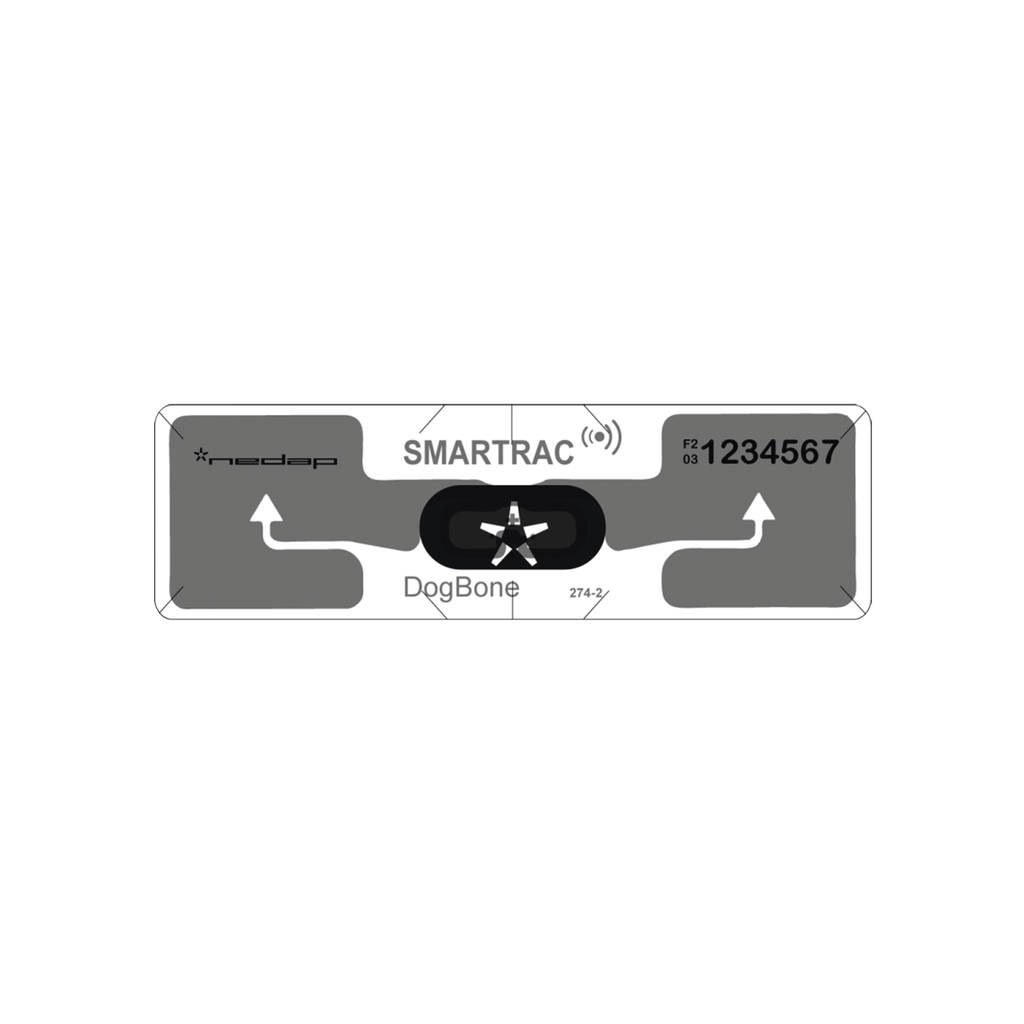 Tag UHF transparente con adhesivo para Vehiculo ( EPC Gen 2 …
