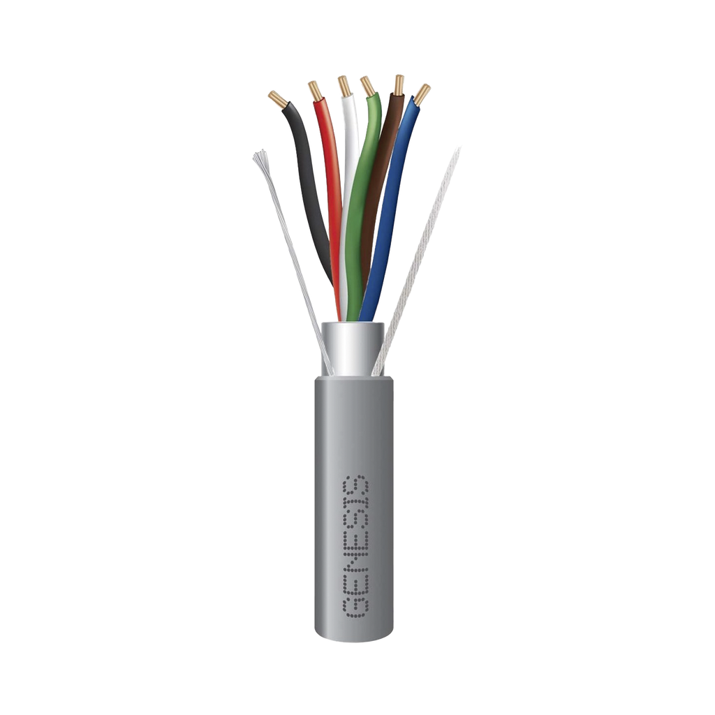 Bobina de 305 Metros de Cable  6 x 22 AWG / Blindado / Plenu…
