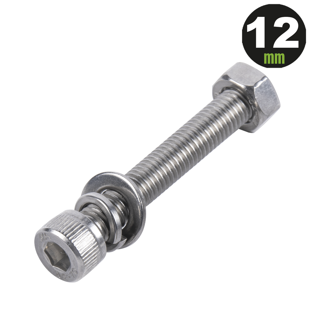 1 Tornillo Allen Milimétrico de Acero Inoxidable  M8-1.25 x …