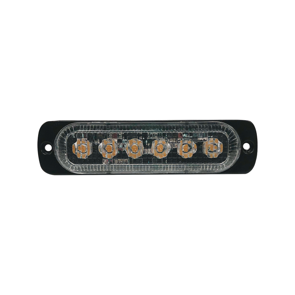 Luz direccional con 6 LEDS, color ambar, 12-24 Vcc…