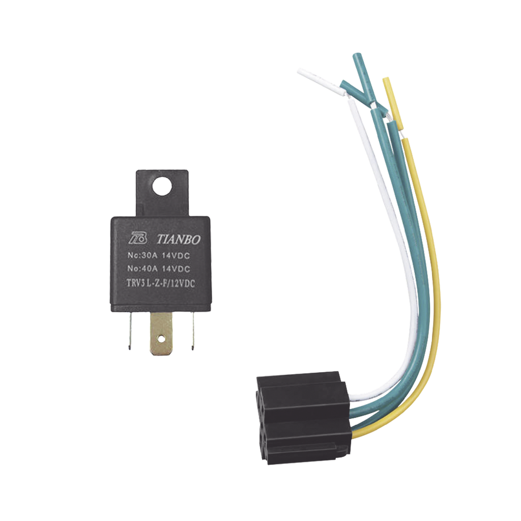 Relevador de 5 pines automotriz de 12 volts…