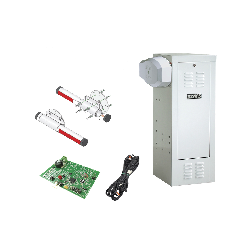 Kit de Barrera Vehicular 1601 de Uso CONTINUO Con Mástil de …