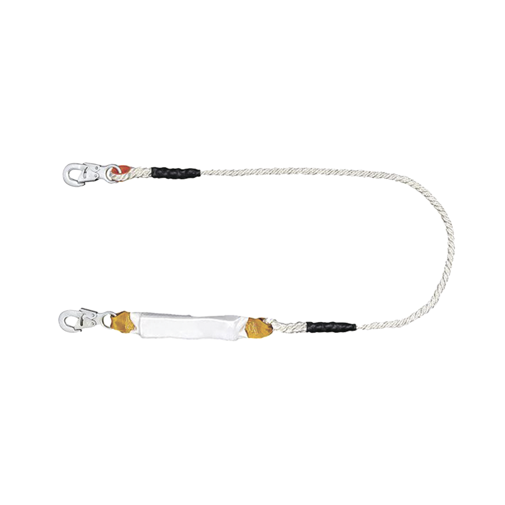 Amortiguador con Cable de Protección de  Nylon y 2 Ganchos d…