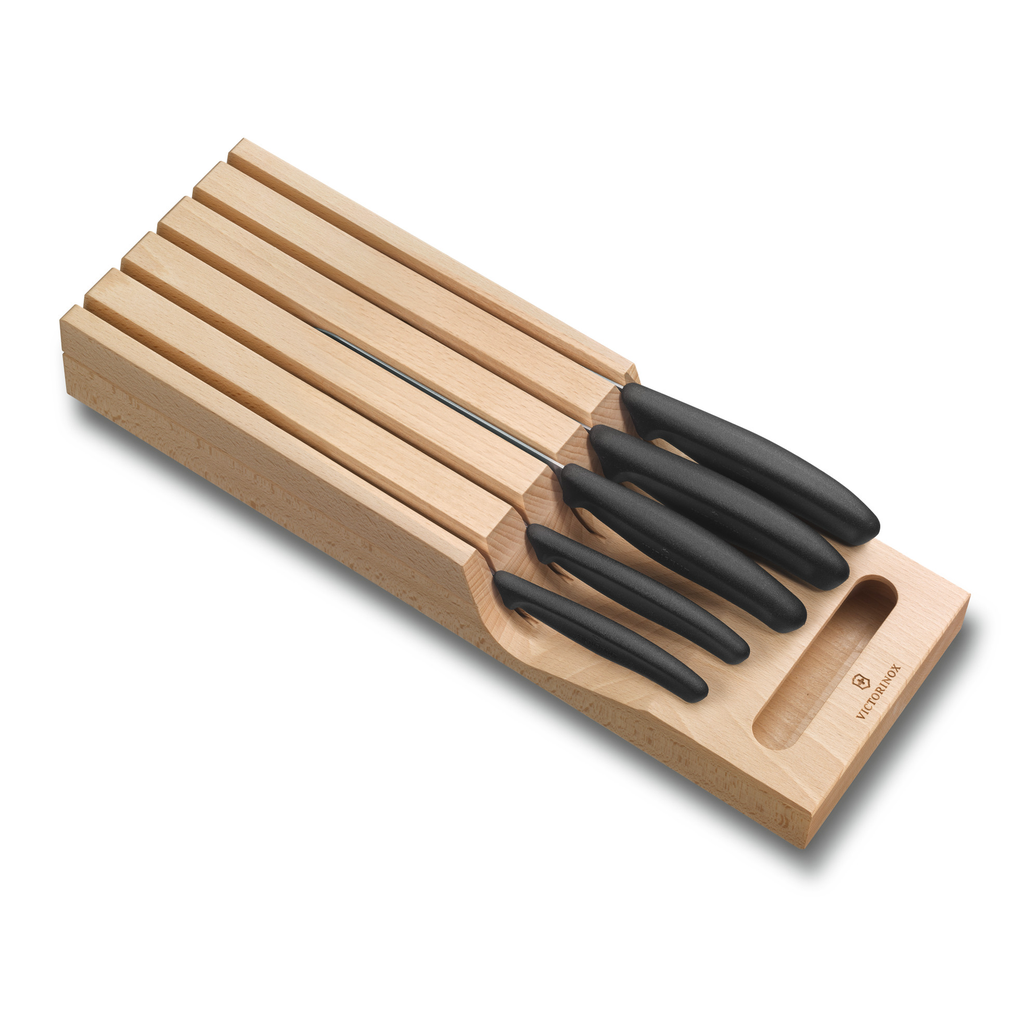 Portacuchillos de Cajón y 5 Cuchillos Swiss Classic…