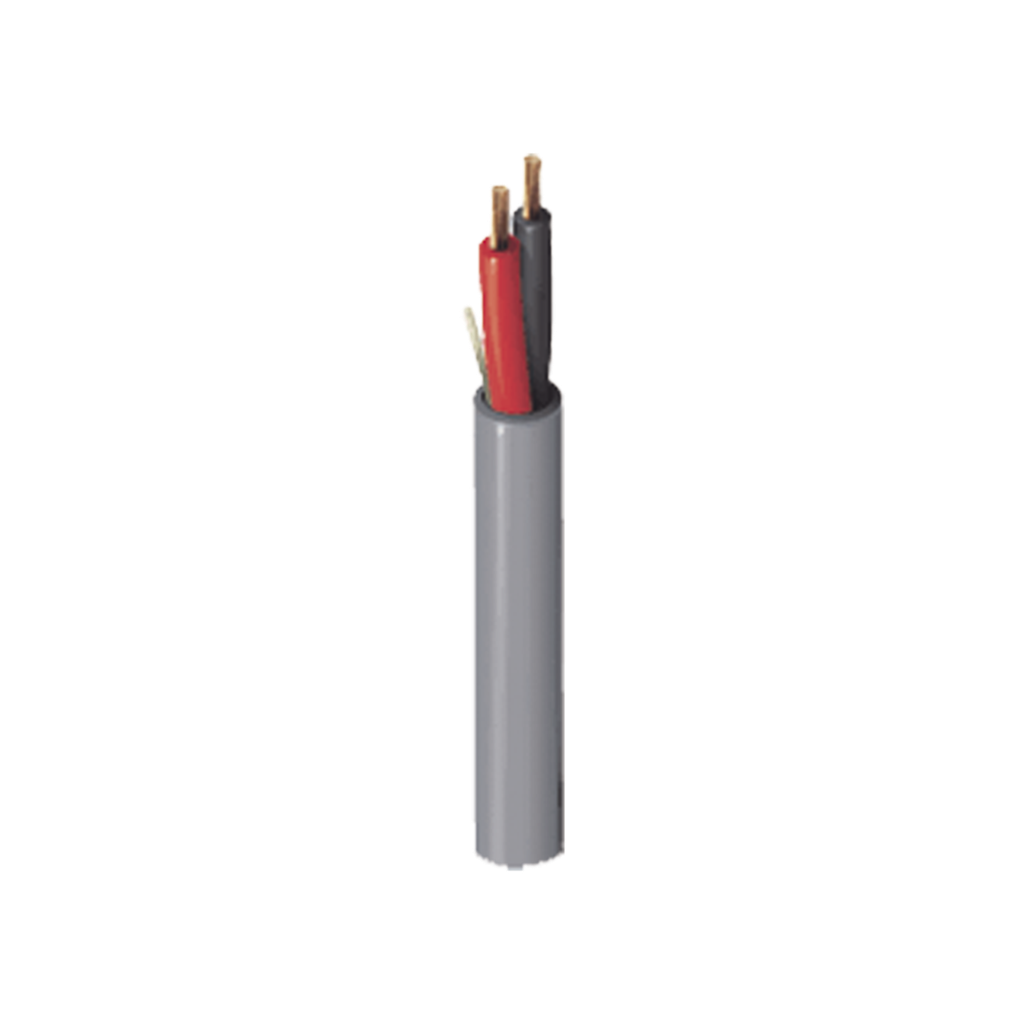 Bobina de 305 metros de cable / 2 x 16 AWG / Color Gris / Pa…