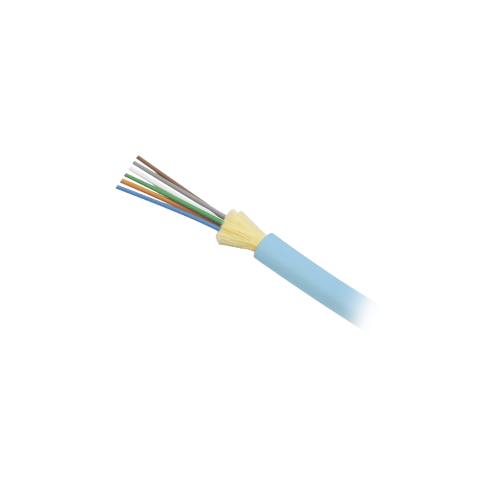 Cable de Fibra Óptica de 6 hilos, Interior, Tight Buffer, No…