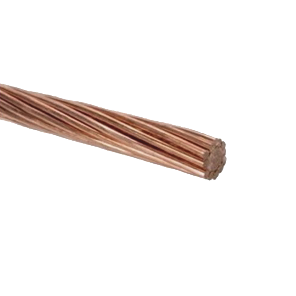 Cable Eléctrico de Cobre Desnudo Semiduro 7 Hilos, Cal. 4/0 …