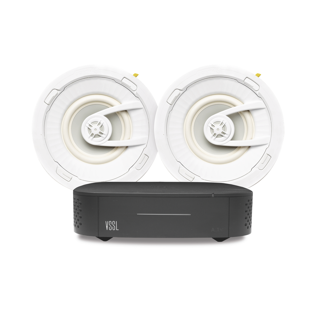 KIT Amplificador VSSL A1X | 2 Bocinas para Plafón de 7in Tru…