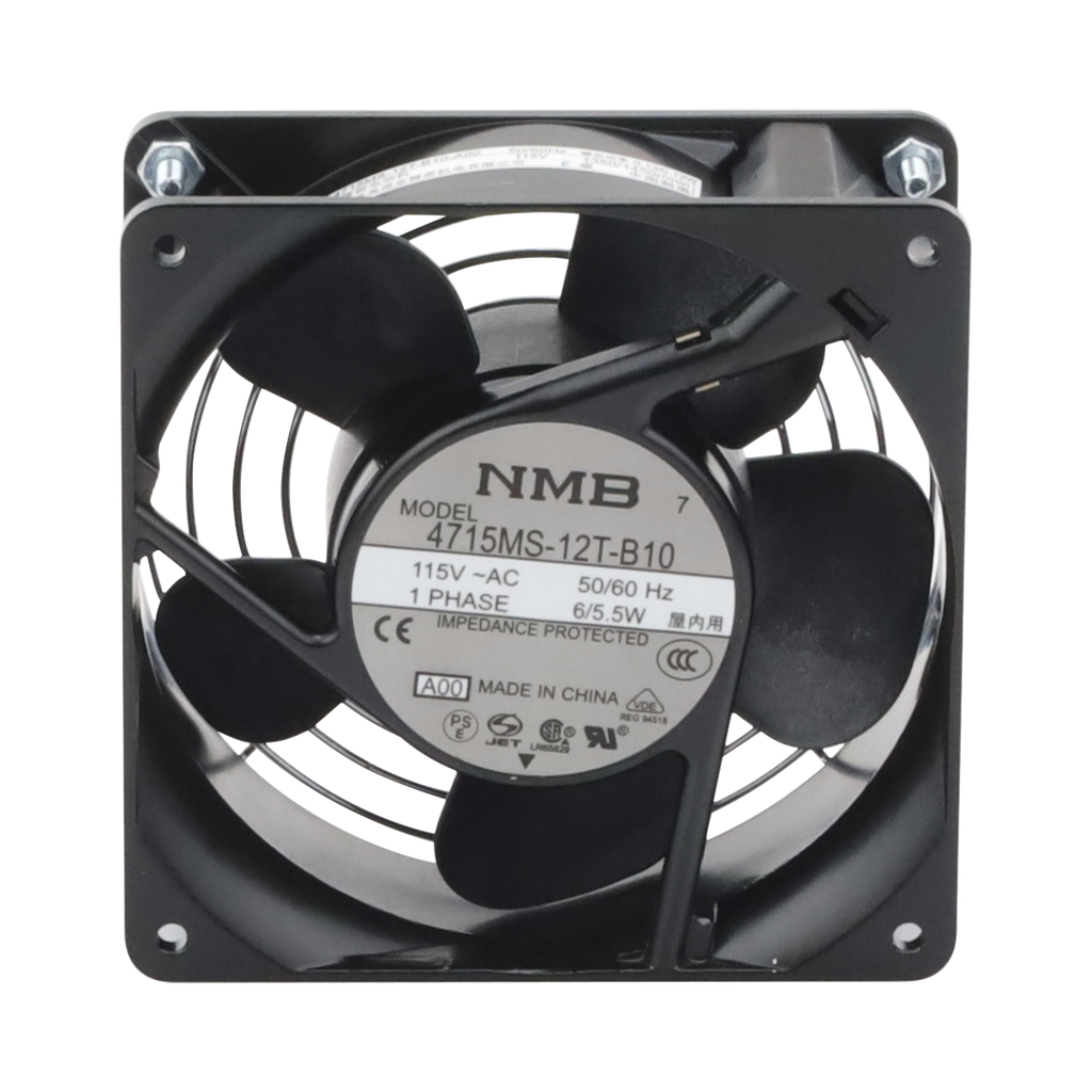 Ventilador Axial Compacto, de 4 Pulgadas, 49 CFM, 115 Vca, D…
