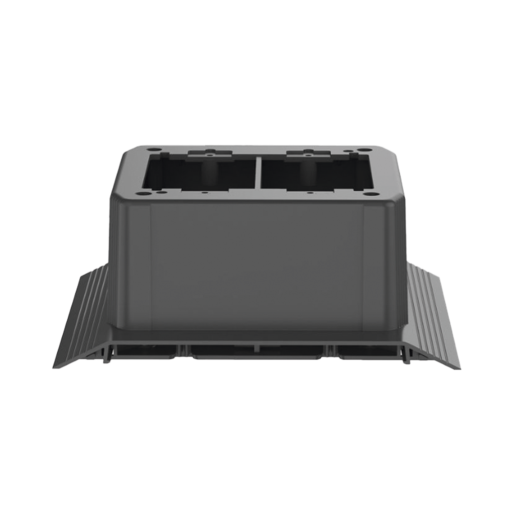 Caja de Conexión Doble, Para Uso con Canaleta de Piso AFR4BC…