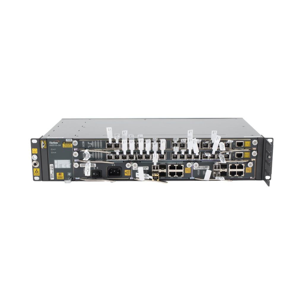 OLT Carrier Class Modular GPON, 2 Ranuras, Incluye 2 Tarjeta…