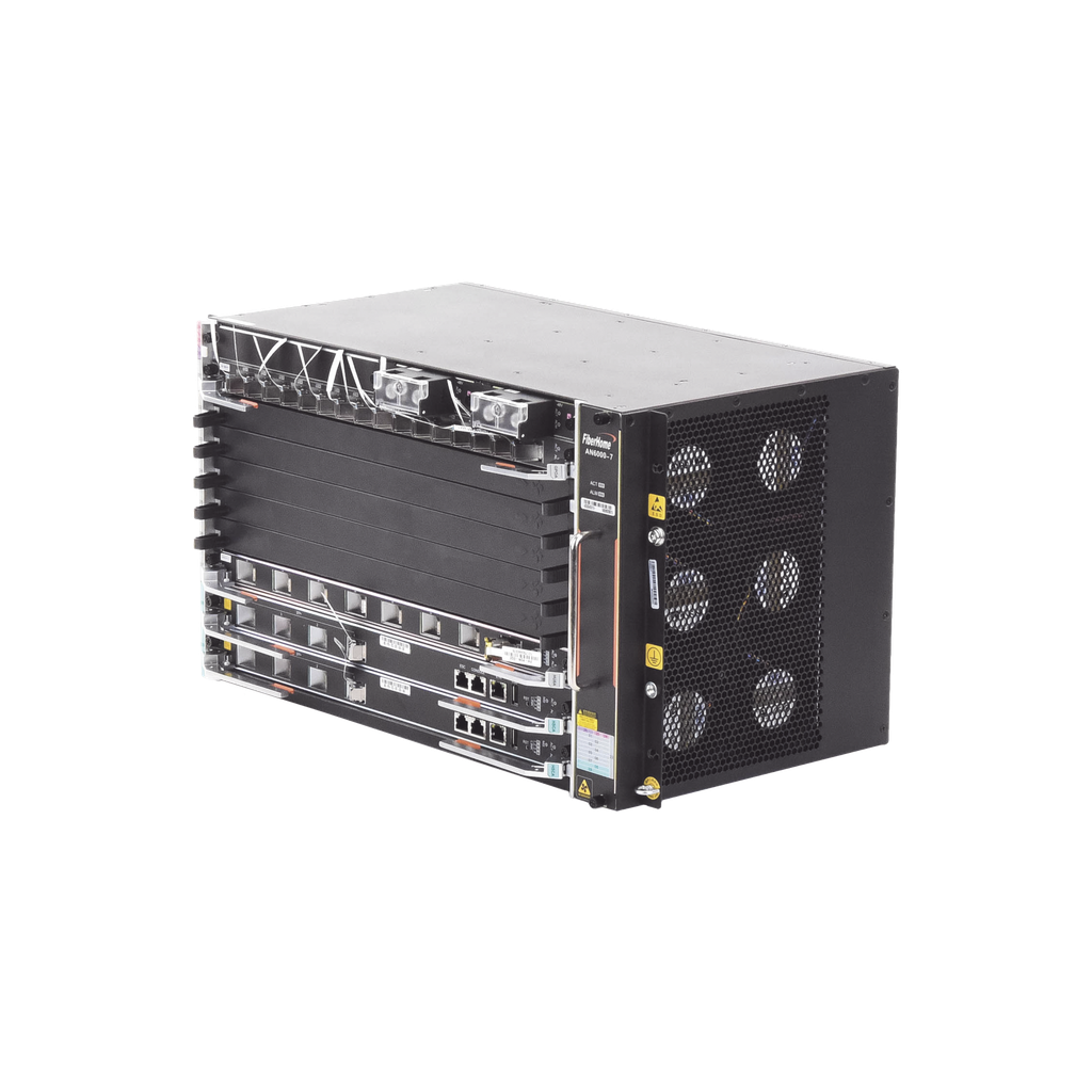 OLT Carrier Class Modular GPON, 6 Ranuras de Servicio, Inclu…