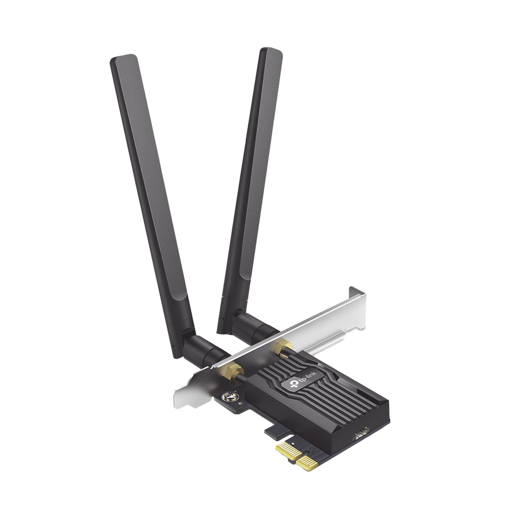 Adaptador PCIe inalámbrico doble banda AX3000 Mbps / Segurid…