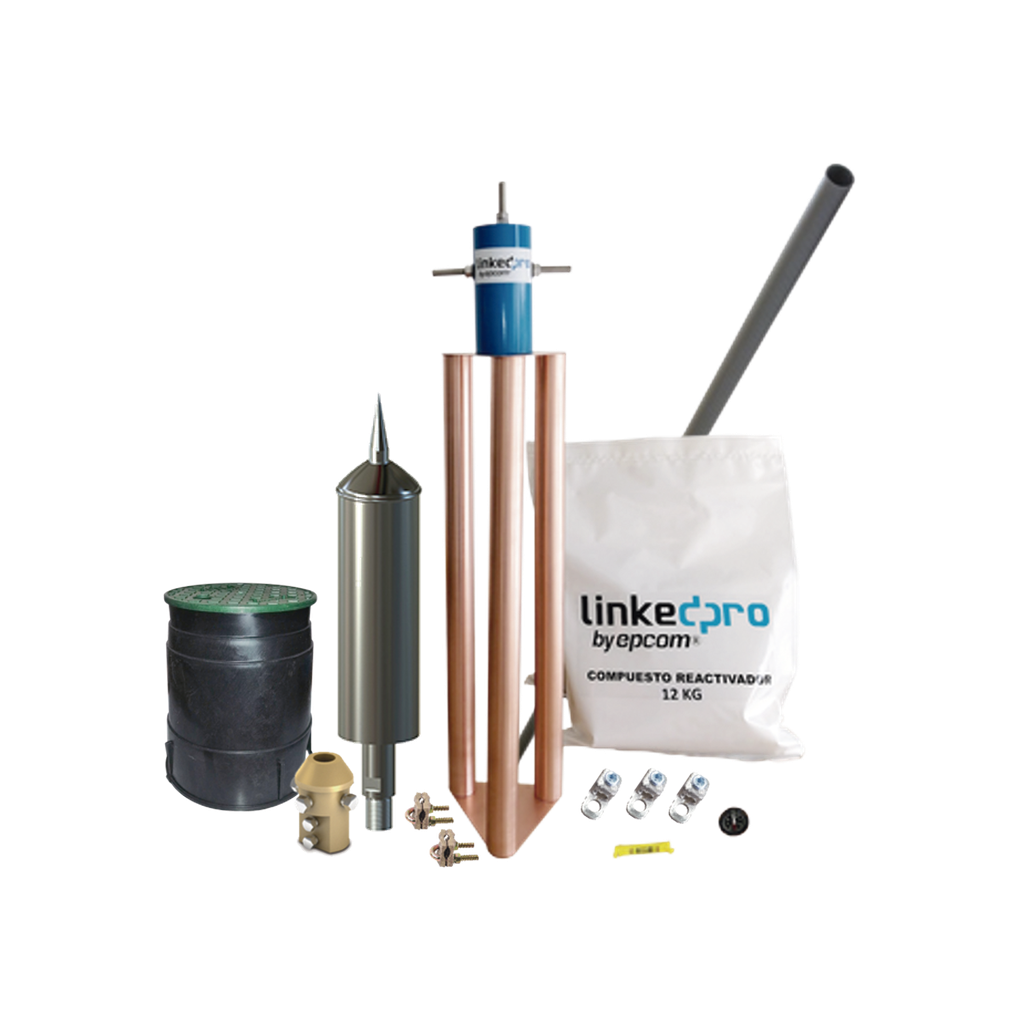 Kit Pararrayo PDC Flash Captor, Avance de Cebado:15 µs. Diám…