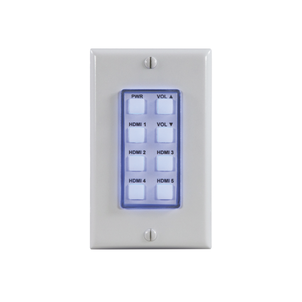 Panel de control de red de 8 botones…