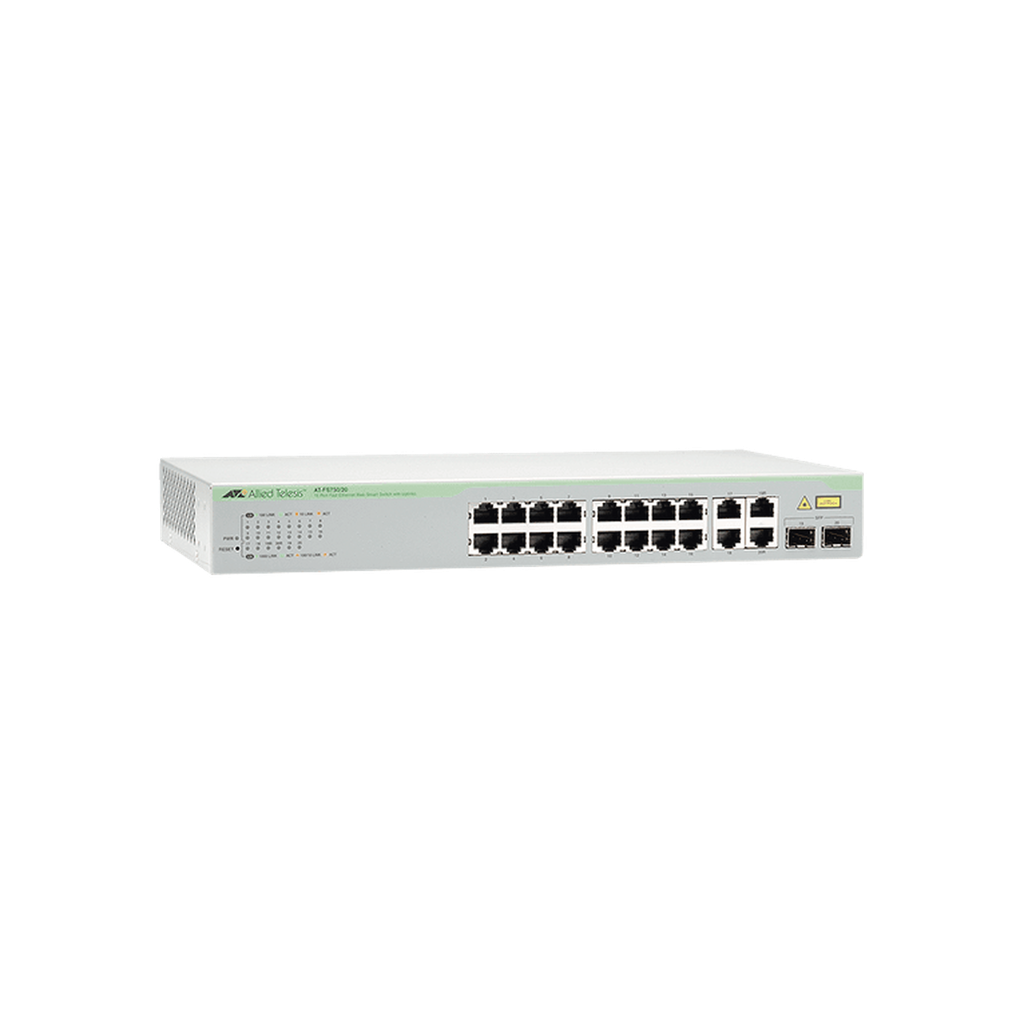 Switch WebSmart de 16 puertos 10/100 Mbps + 2 puertos 10/100…