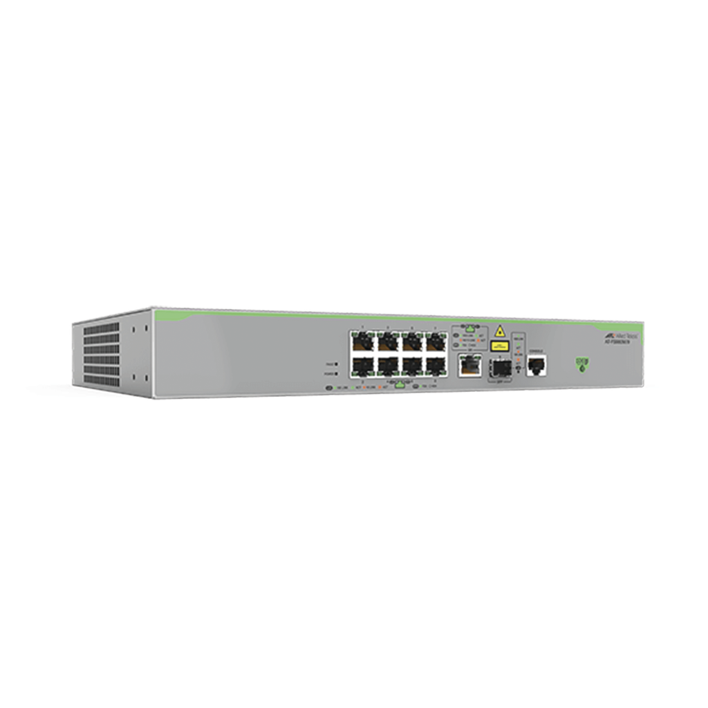 Switch Administrable CentreCOM FS980M, Capa 3 de 8 Puertos 1…