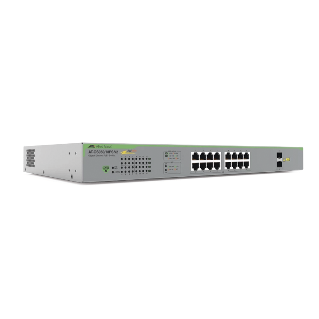 Switch PoE+ Gigabit WebSmart de 16 puertos 10/100/1000 Mbps …