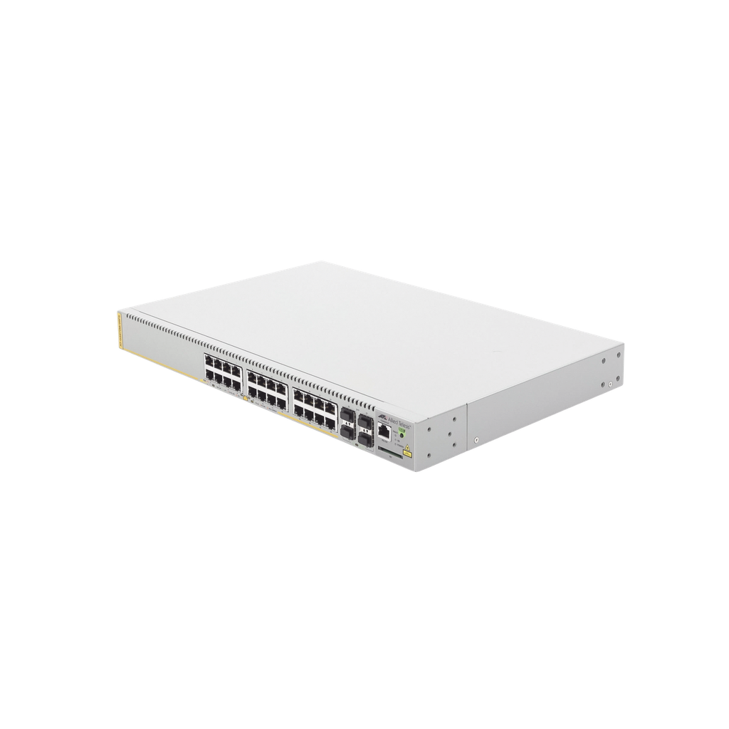 Switch PoE+ Administrable CentreCOM GS970M, Capa 3 de 24 Pue…