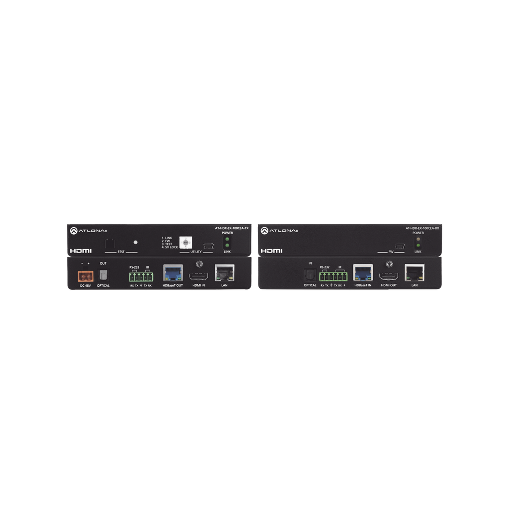 Extensor 4K HDR HDMI Más de 100 M HDBaseT TX/RX con Ethernet…