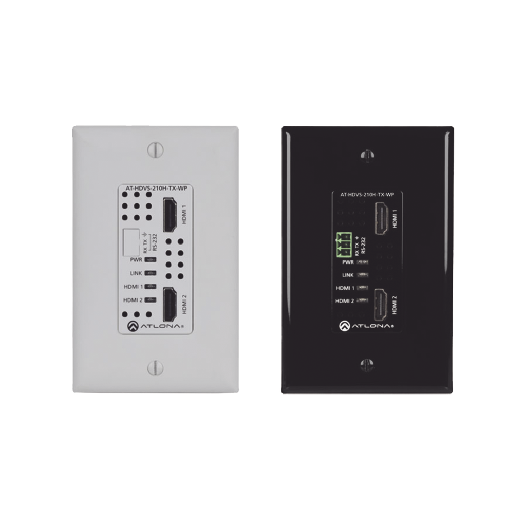 ATLONA SINGLE GANG DUAL HDMI WALL TRANSMITTER …