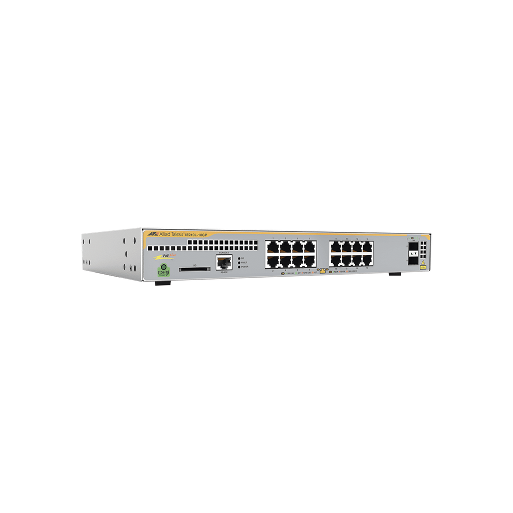 Switch Industrial-Lite PoE+ administrable capa 2 de 16 Puert…