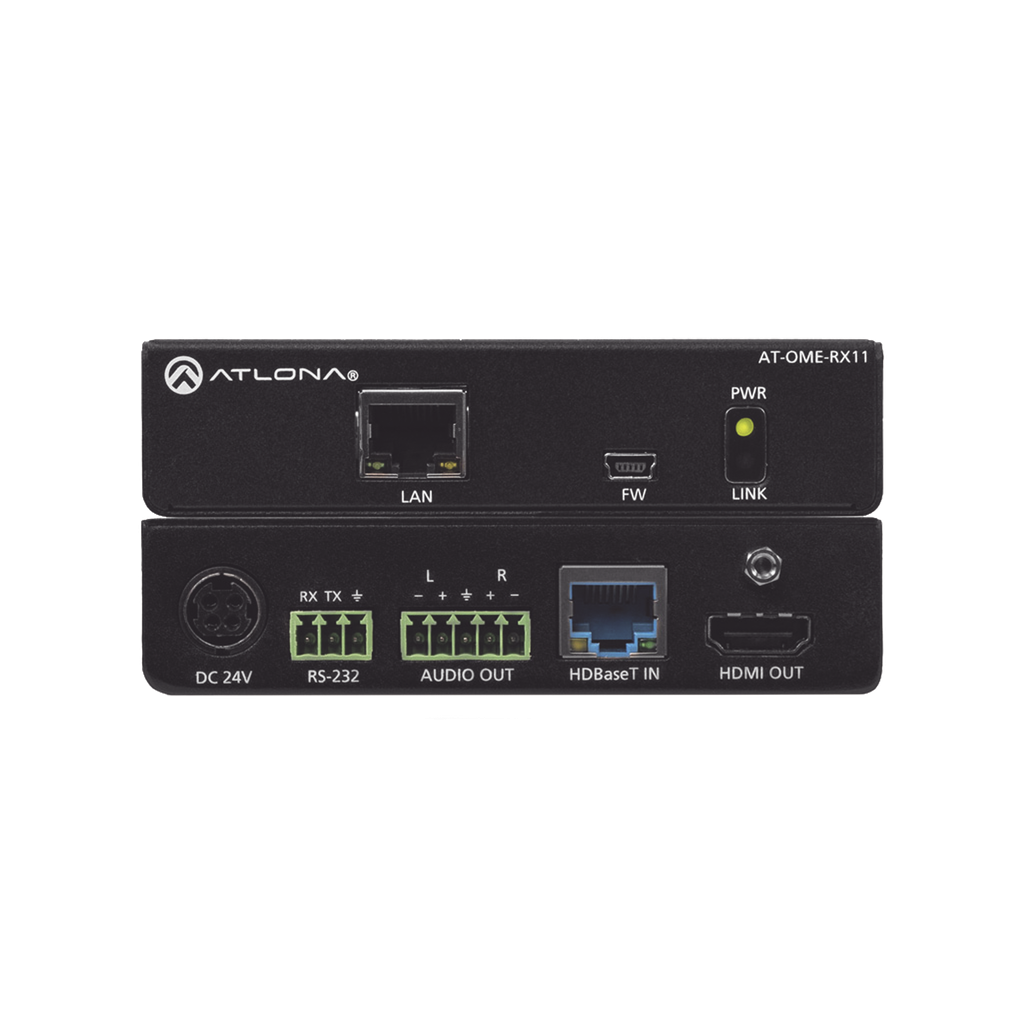 Receptor HDBaseT para HDMI con Audio…