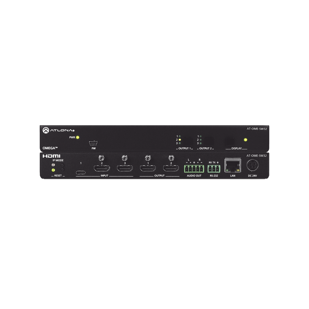 OMEGA MATRIX SWITCHER WITH 2X HDMI AND 1X USB-C AND 2X HDMI …