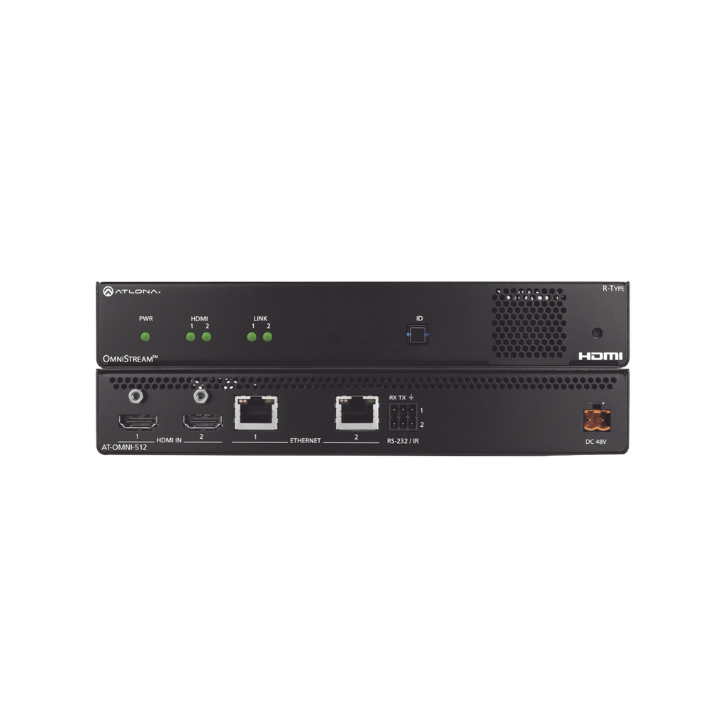 DUAL CHANNEL OMNISTREAM R-TYPE AVOIP ENCODER …