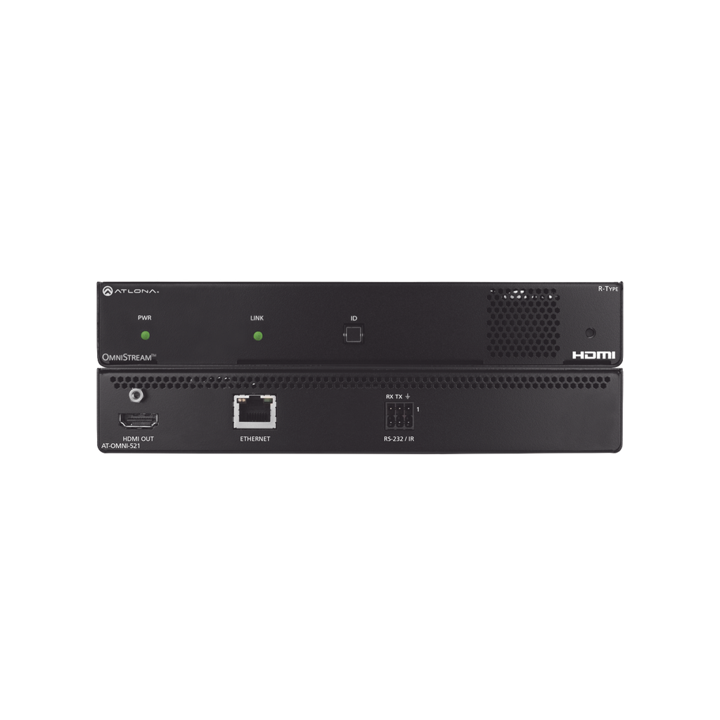 SINGLE CHANNEL OMNISTREAM R-TYPE AVOIP DECODER …