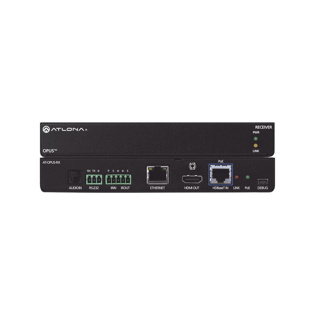 4K HDR HDBaseT RX para matrices de conmutación Opus…
