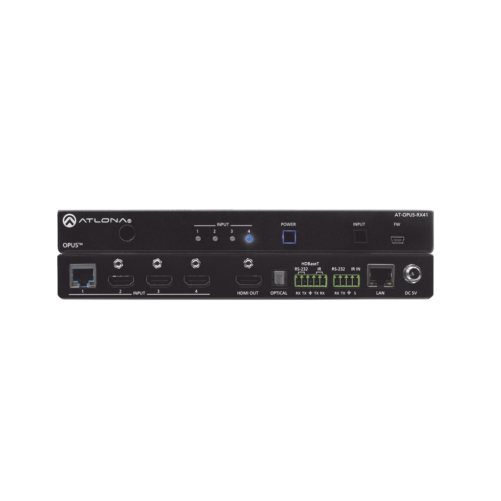 FOUR-INPUT 4K HDR SWITCHER WITH HDMI AND HDBASET INPUTS…