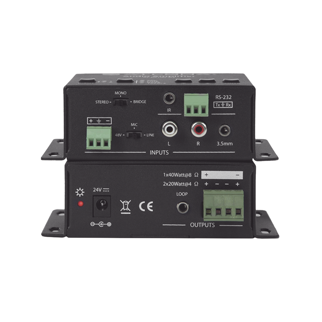 AMPLIFICADOR DE POTENCIA ESTÉREO/MONO ? 40 WATTS…