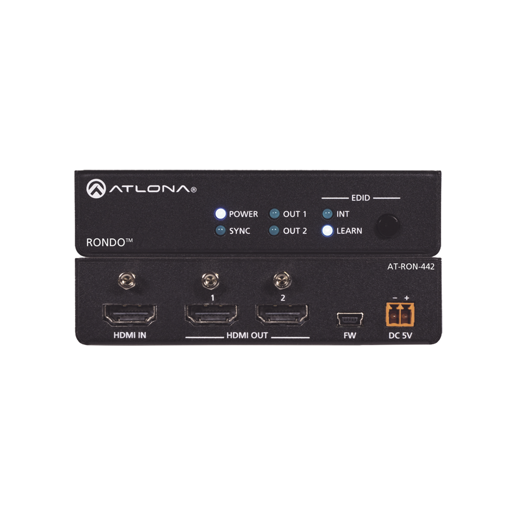 Amplificador de distribución HDMI de dos salidas / Distribuc…