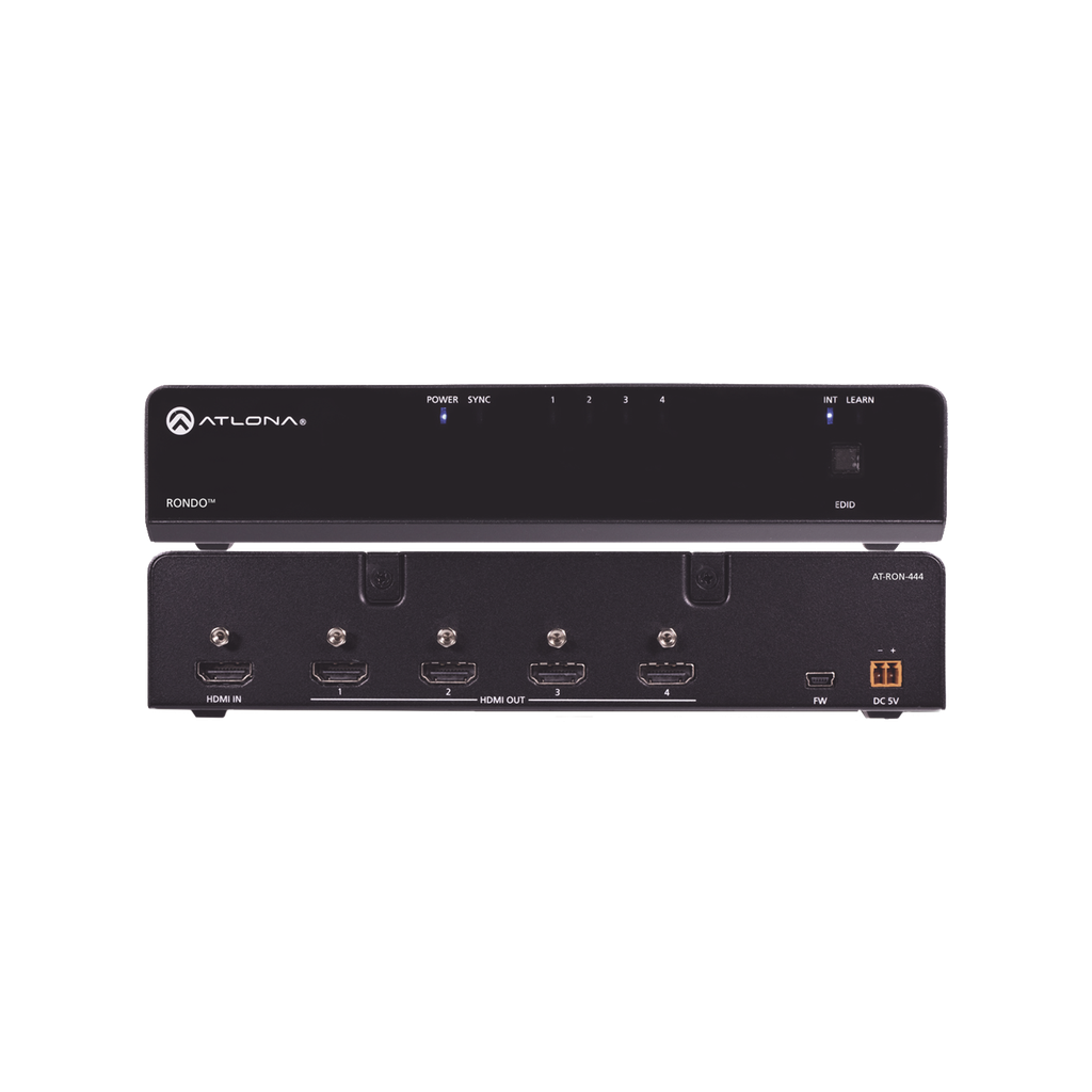 Amplificador de distribución HDMI de cuatro salidas…