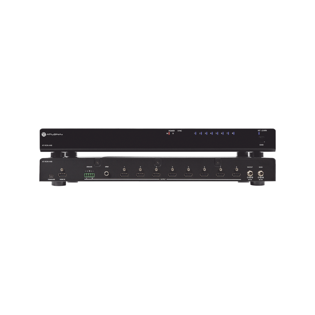 Amplificador de distribución HDMI de ocho salidas…