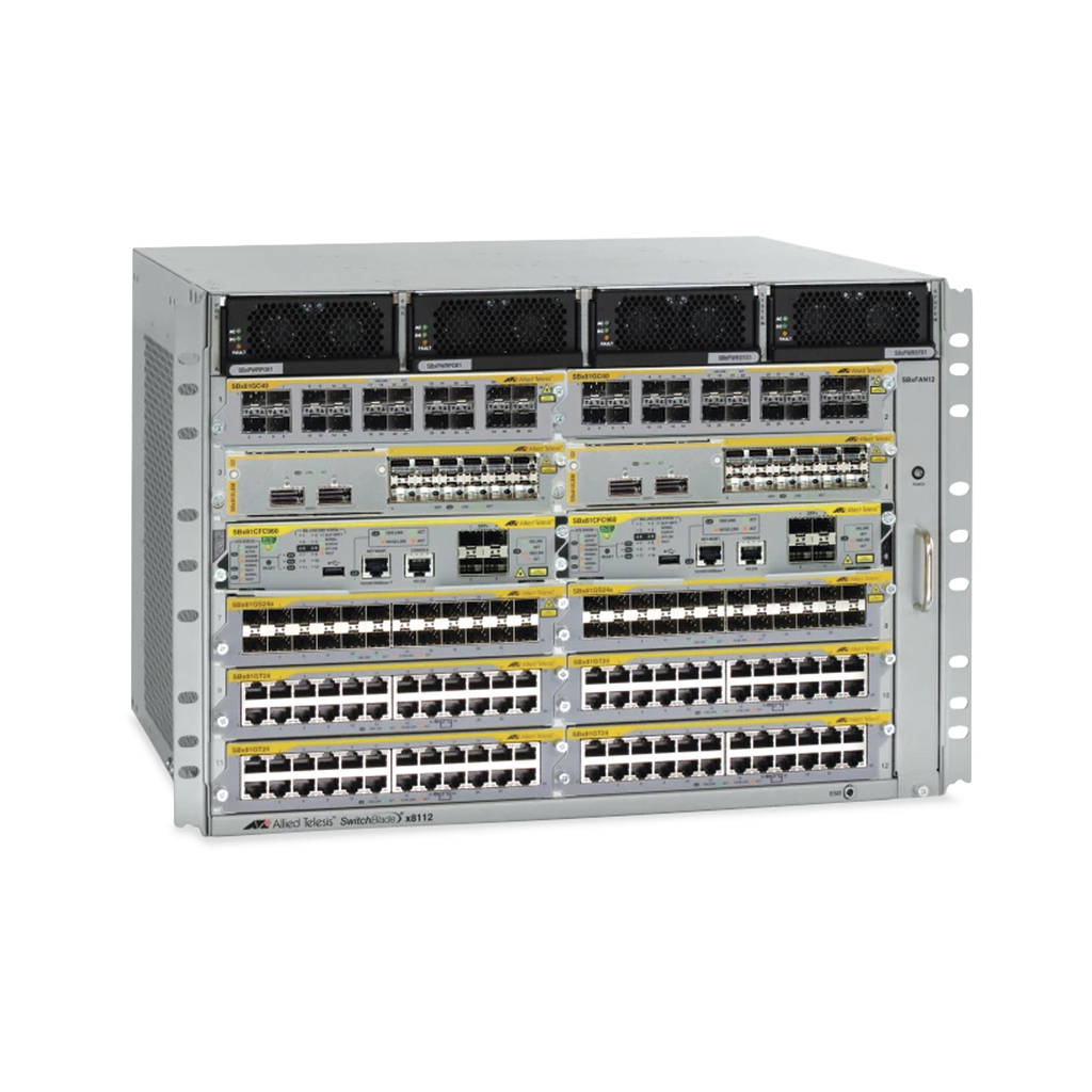 Switch Blade SBx8112 Chasis de Rack P/12 Slots…